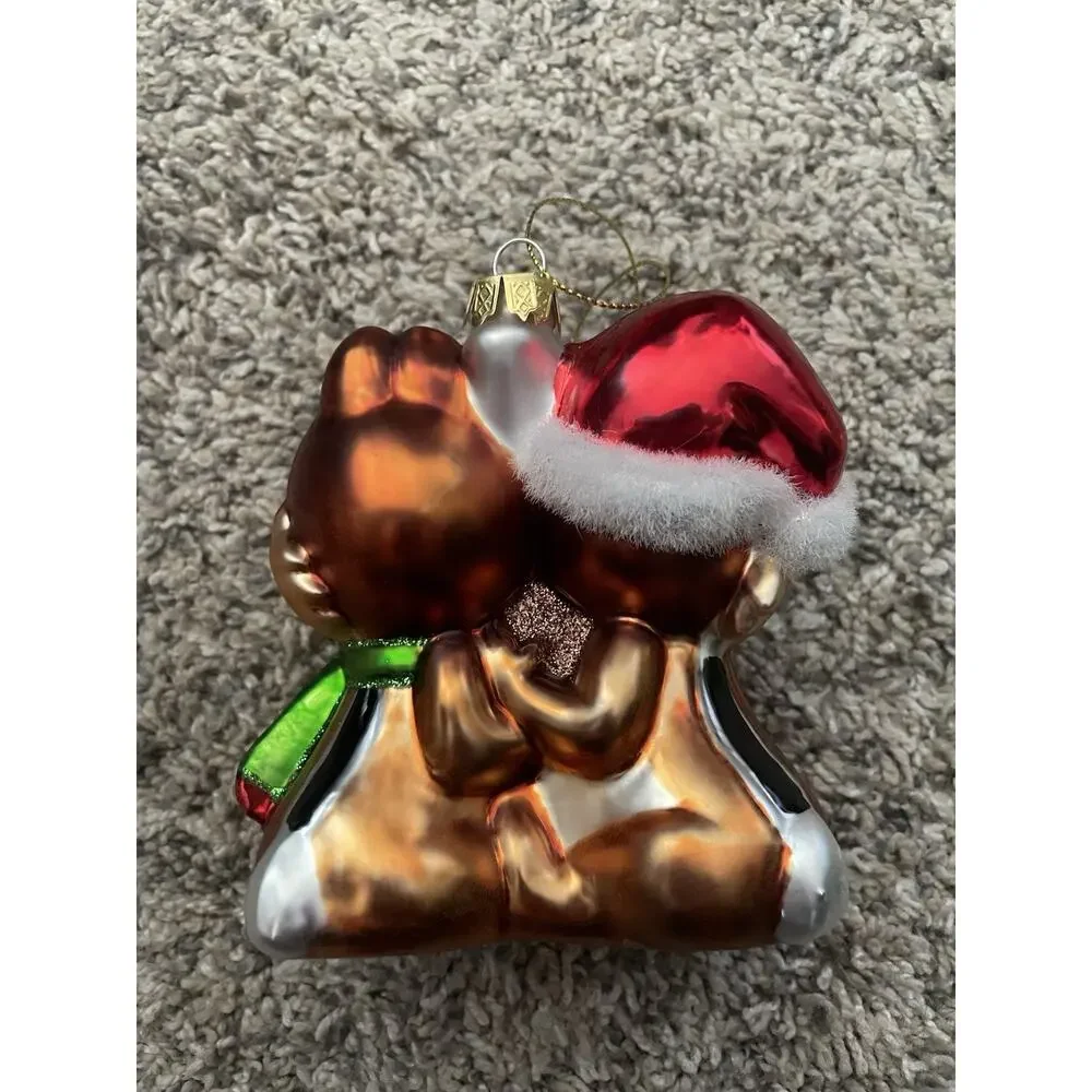 Disney Chip N Dale Ornament Glass Blown Vintage Christmas Decor